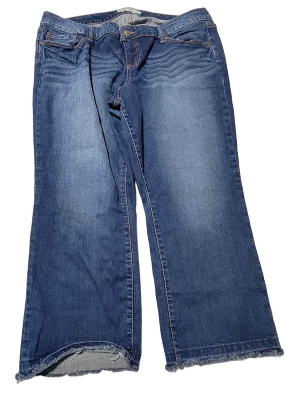 Torrid Jeans Womens Plus Size 38 Boot Cut Mid Rise Medium Wash Denim Pants
